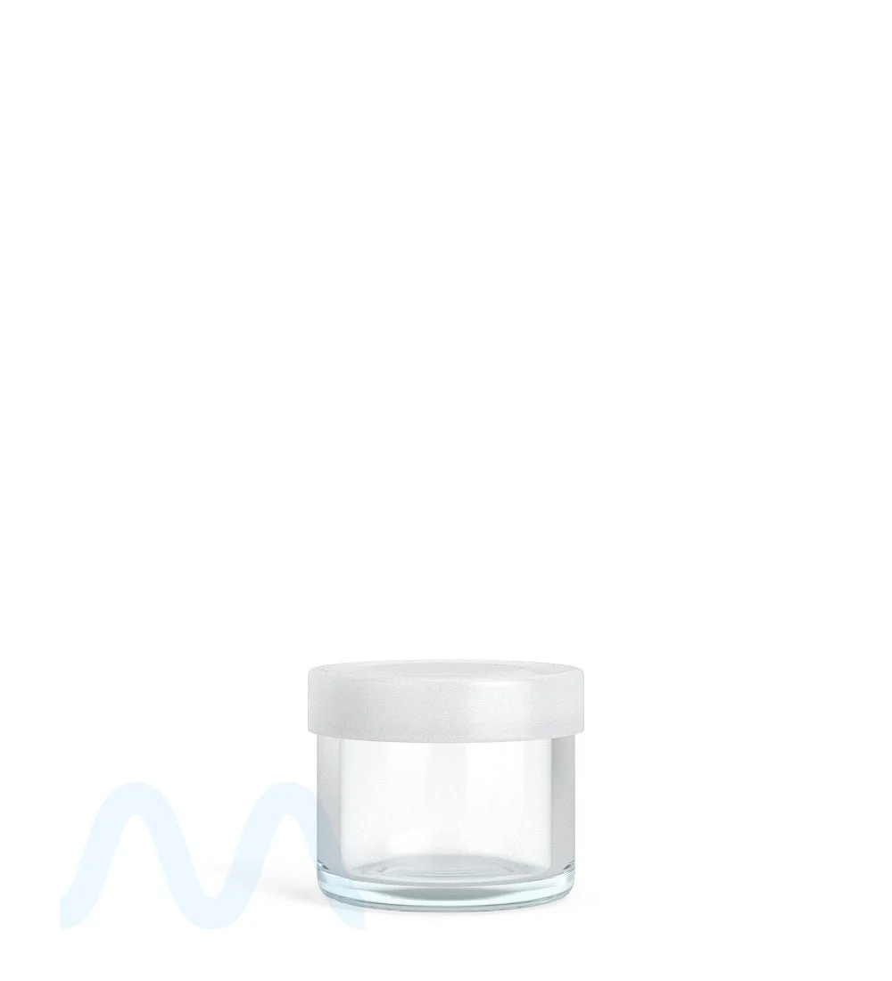 POLLEN GEAR | CC6 Clear Glass Concentrate Jars | 24mm - 6mL - 1000 Count - Image 7
