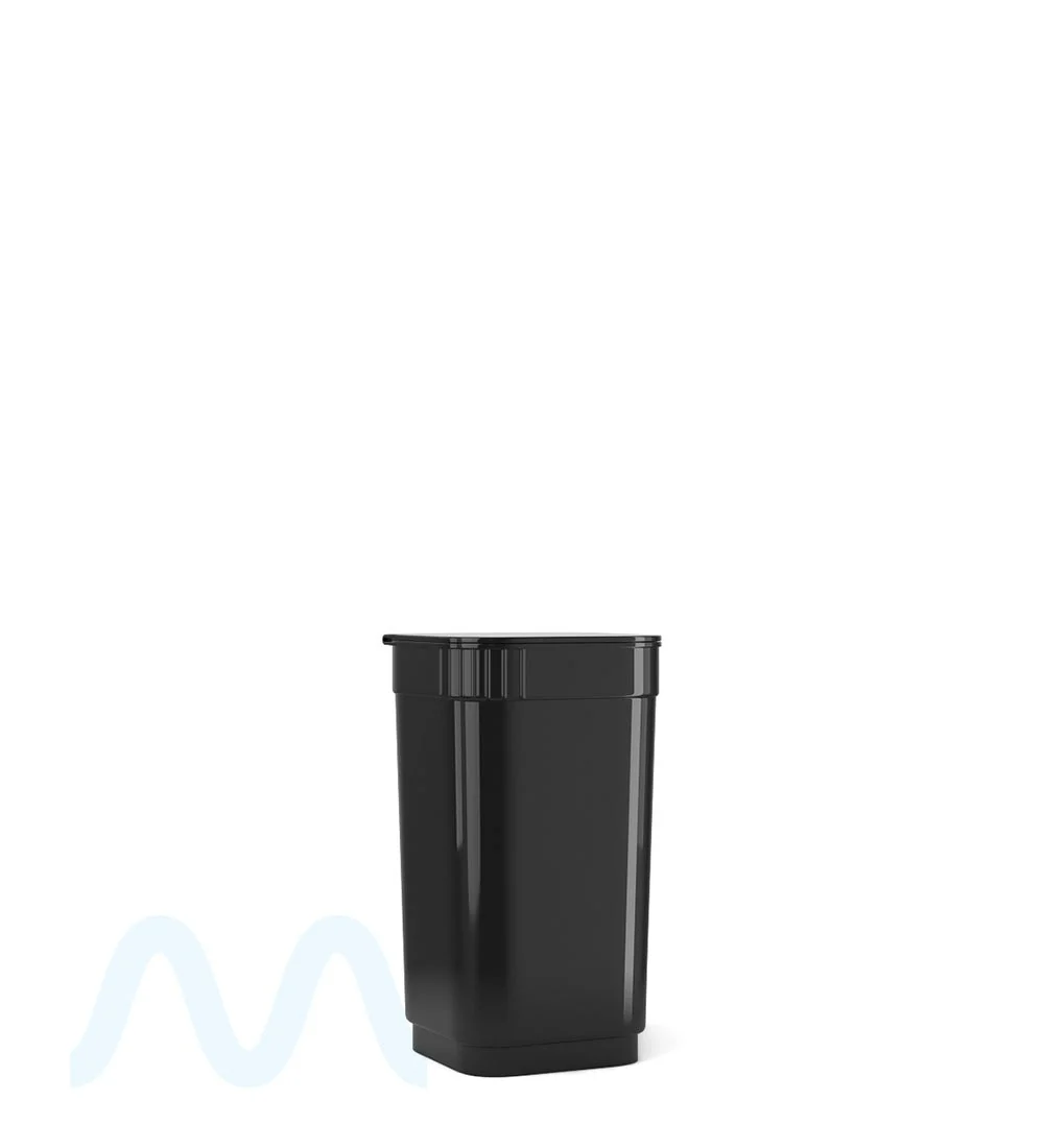 POLLEN GEAR | Child Resistant 100% Recyclable Opaque Black Pop Box Pop Top Bottles | 20dr - 3.5g - 590 Count - Image 3