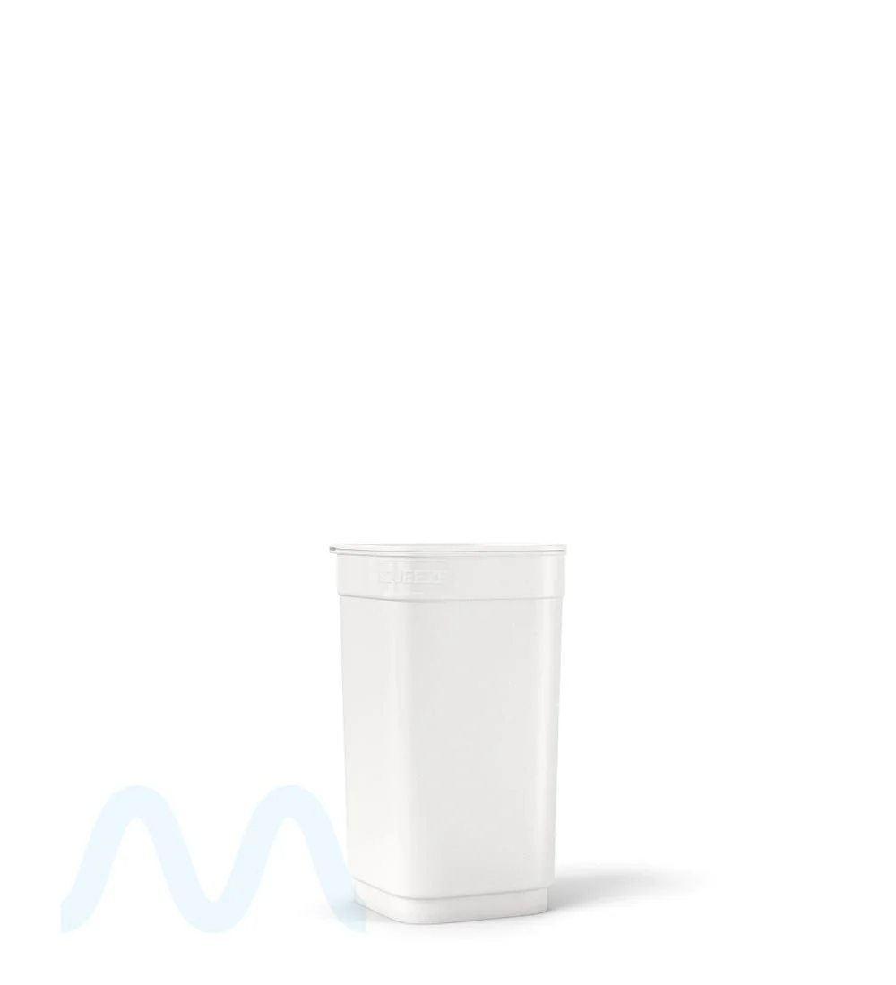 POLLEN GEAR | Child Resistant 100% Recyclable Opaque White Pop Box Pop Top Bottles | 20dr - 3.5g - 590 Count - Image 3