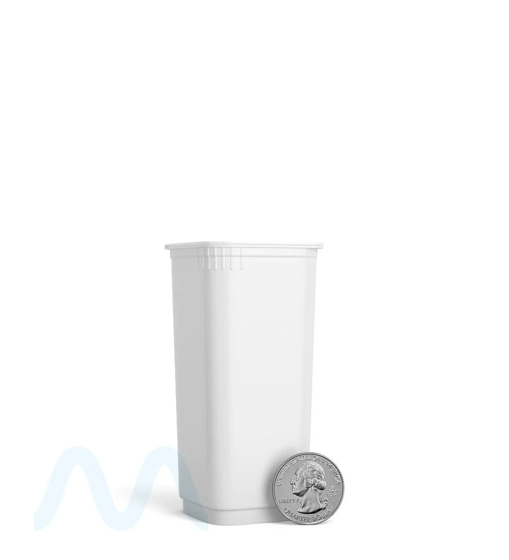 POLLEN GEAR | Child Resistant 100% Recyclable Opaque White Pop Box Pop Top Bottles | 30dr - 7g - 373 Count - Image 8