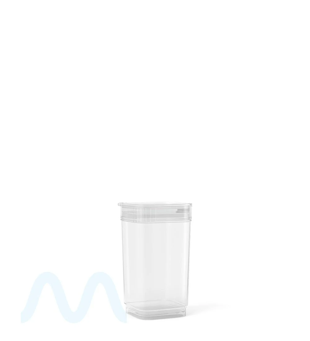 POLLEN GEAR | Child Resistant 100% Recyclable Transparent Clear Pop Box Pop Top Bottles | 13dr - 2.5g - 825 Count - Image 3