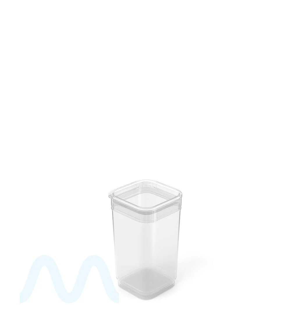 POLLEN GEAR | Child Resistant 100% Recyclable Transparent Clear Pop Box Pop Top Bottles | 13dr - 2.5g - 825 Count - Image 5