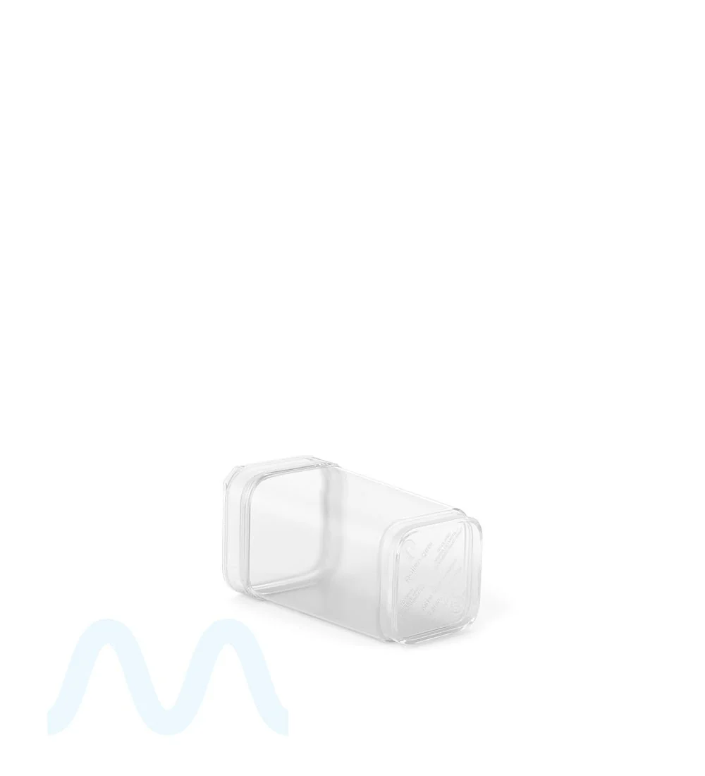 POLLEN GEAR | Child Resistant 100% Recyclable Transparent Clear Pop Box Pop Top Bottles | 13dr - 2.5g - 825 Count - Image 7