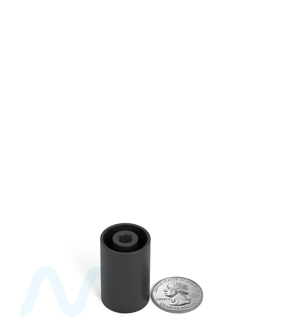 POLLEN GEAR | Five10 Child Resistant Flat Vape Cartridge Tube Base | 35mm - Matte Black - 1400 Count - Image 10
