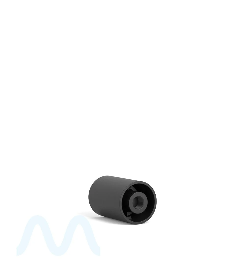 POLLEN GEAR | Five10 Child Resistant Flat Vape Cartridge Tube Base | 35mm - Matte Black - 1400 Count - Image 3