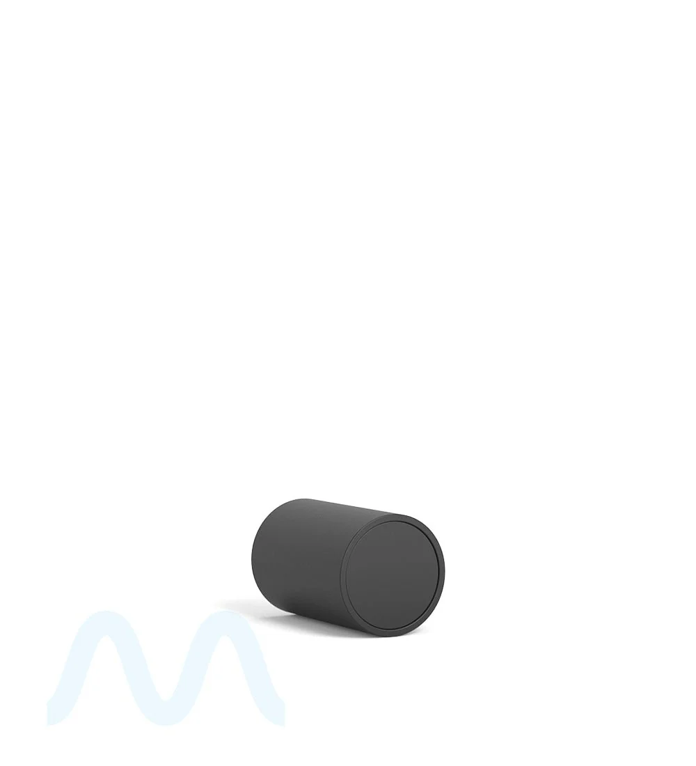 POLLEN GEAR | Five10 Child Resistant Flat Vape Cartridge Tube Base | 35mm - Matte Black - 1400 Count - Image 4