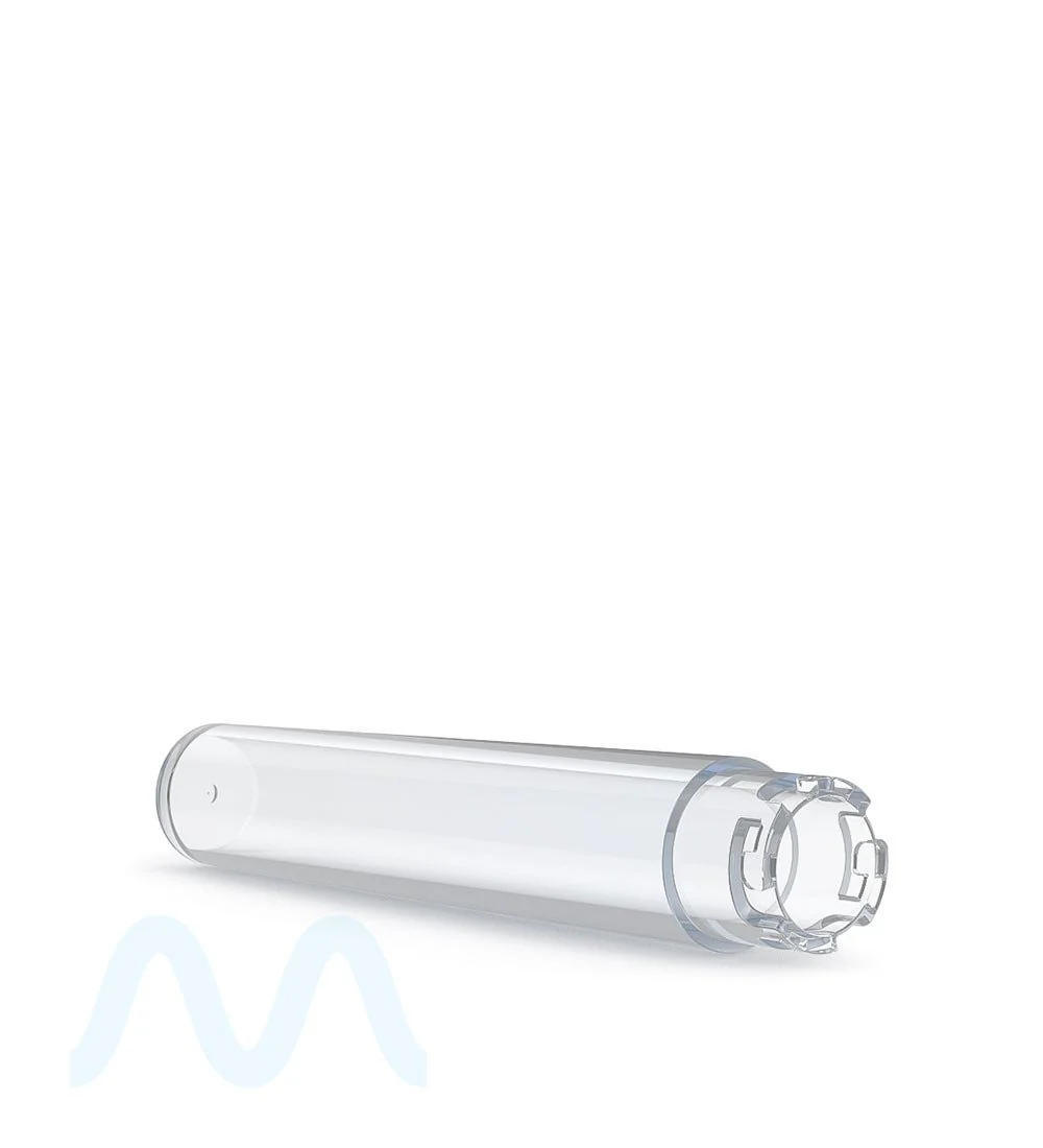 POLLEN GEAR | Five10 Child Resistant Push Down & Turn Wide Long Universal Plastic Caps for Vape Tube | 155mm - Clear - 700 Count - Image 3