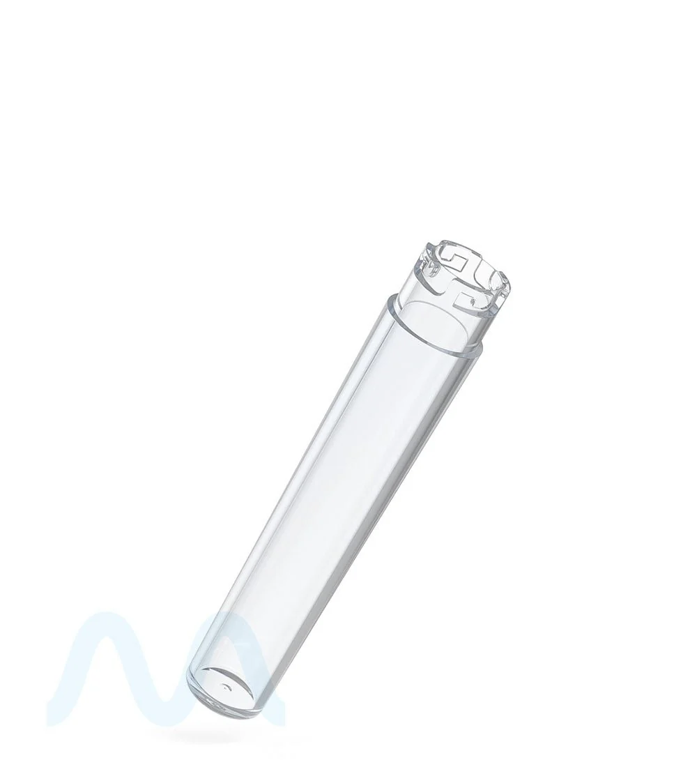 POLLEN GEAR | Five10 Child Resistant Push Down & Turn Wide Long Universal Plastic Caps for Vape Tube | 155mm - Clear - 700 Count - Image 4