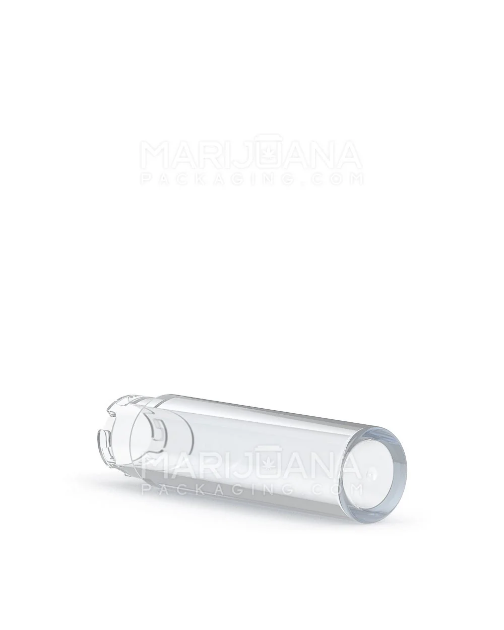 POLLEN GEAR | Five10 Child Resistant Push Down & Turn Wide Short Universal Plastic Caps for Vape Tube | 120mm - Clear - 700 Count - Image 4