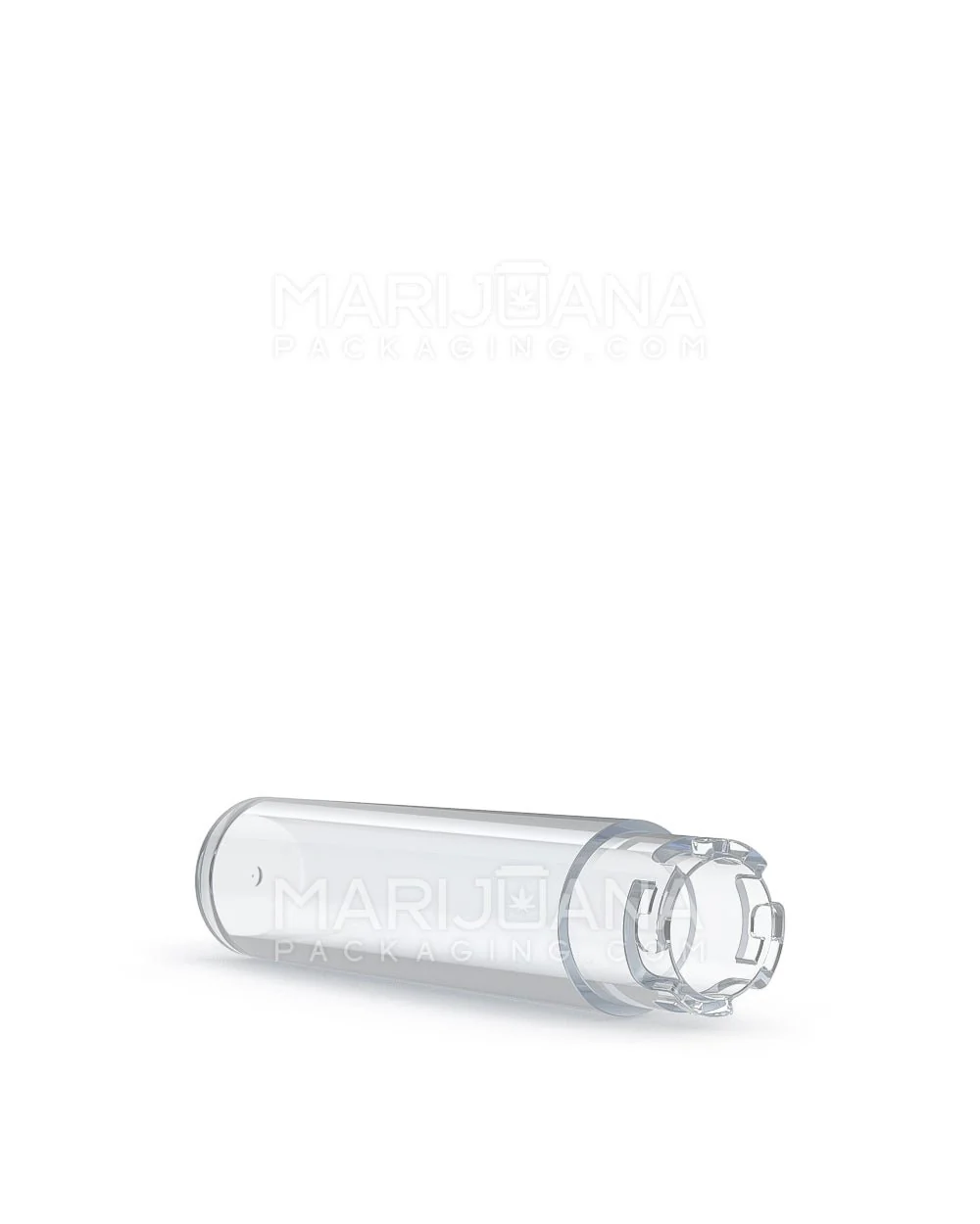 POLLEN GEAR | Five10 Child Resistant Push Down & Turn Wide Short Universal Plastic Caps for Vape Tube | 120mm - Clear - 700 Count - Image 5