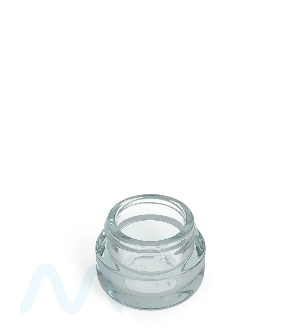 POLLEN GEAR | HiLine Glossy Clear Glass Concentrate Containers | 36mm - 5mL - 308 Count - Image 2
