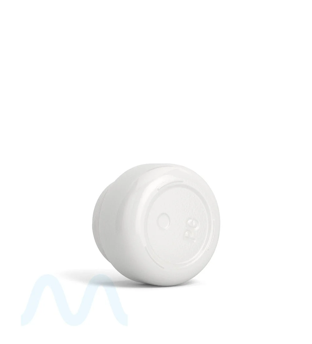 POLLEN GEAR | HiLine Glossy White Glass Concentrate Containers | 36mm - 5mL - 308 Count - Image 4