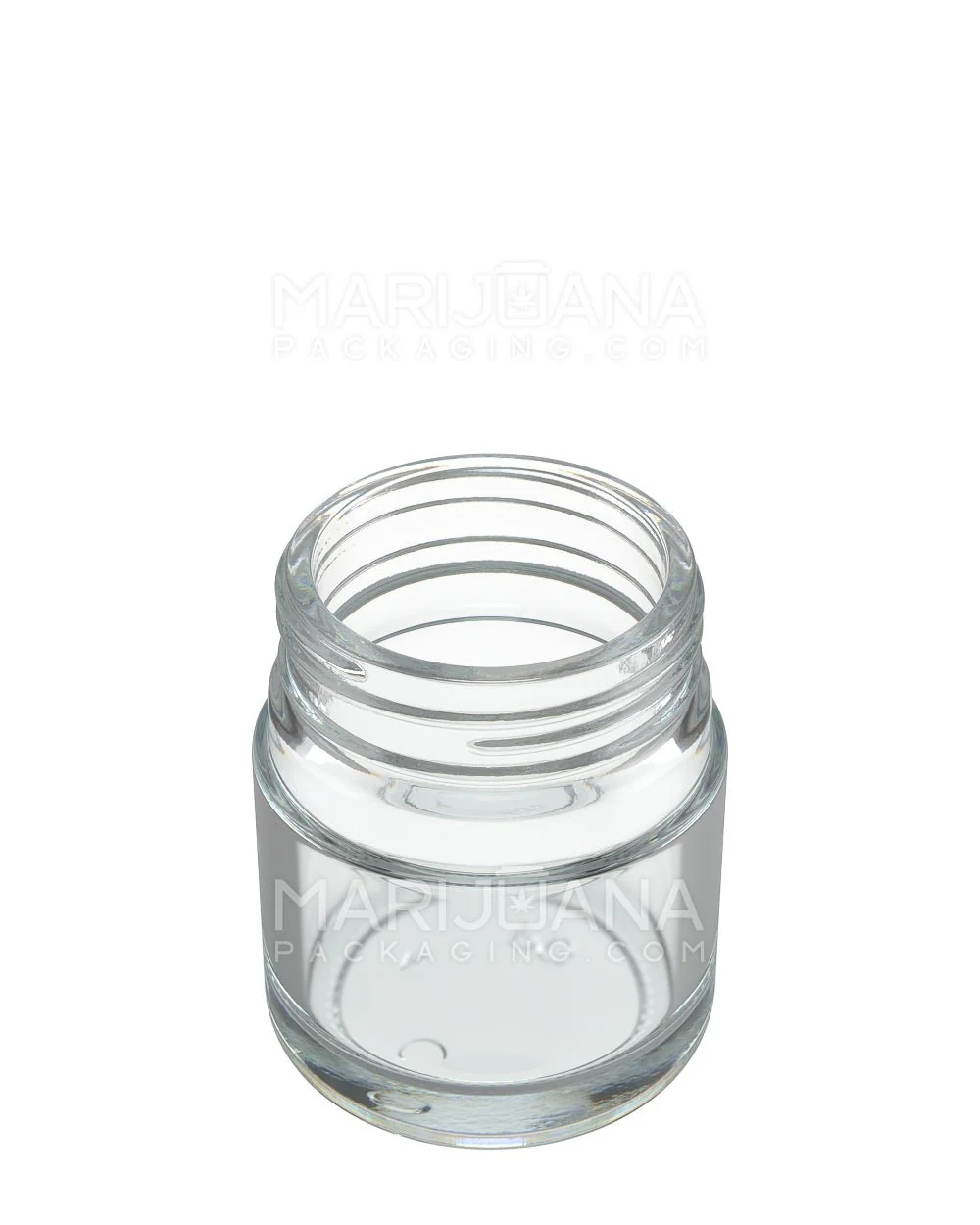 POLLEN GEAR | HiLine Straight Sided Clear Glass Jars | 52mm - 2.5oz - 72 Count - Image 2