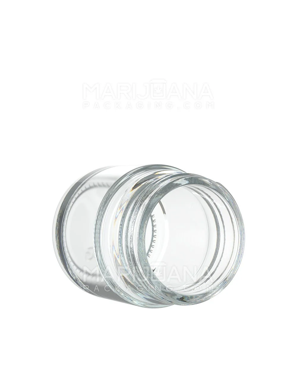 POLLEN GEAR | HiLine Straight Sided Clear Glass Jars | 52mm - 2.5oz - 72 Count - Image 3