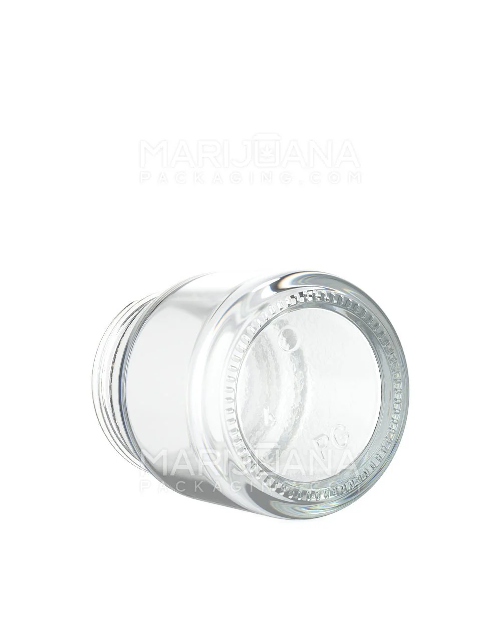 POLLEN GEAR | HiLine Straight Sided Clear Glass Jars | 52mm - 2.5oz - 72 Count - Image 4