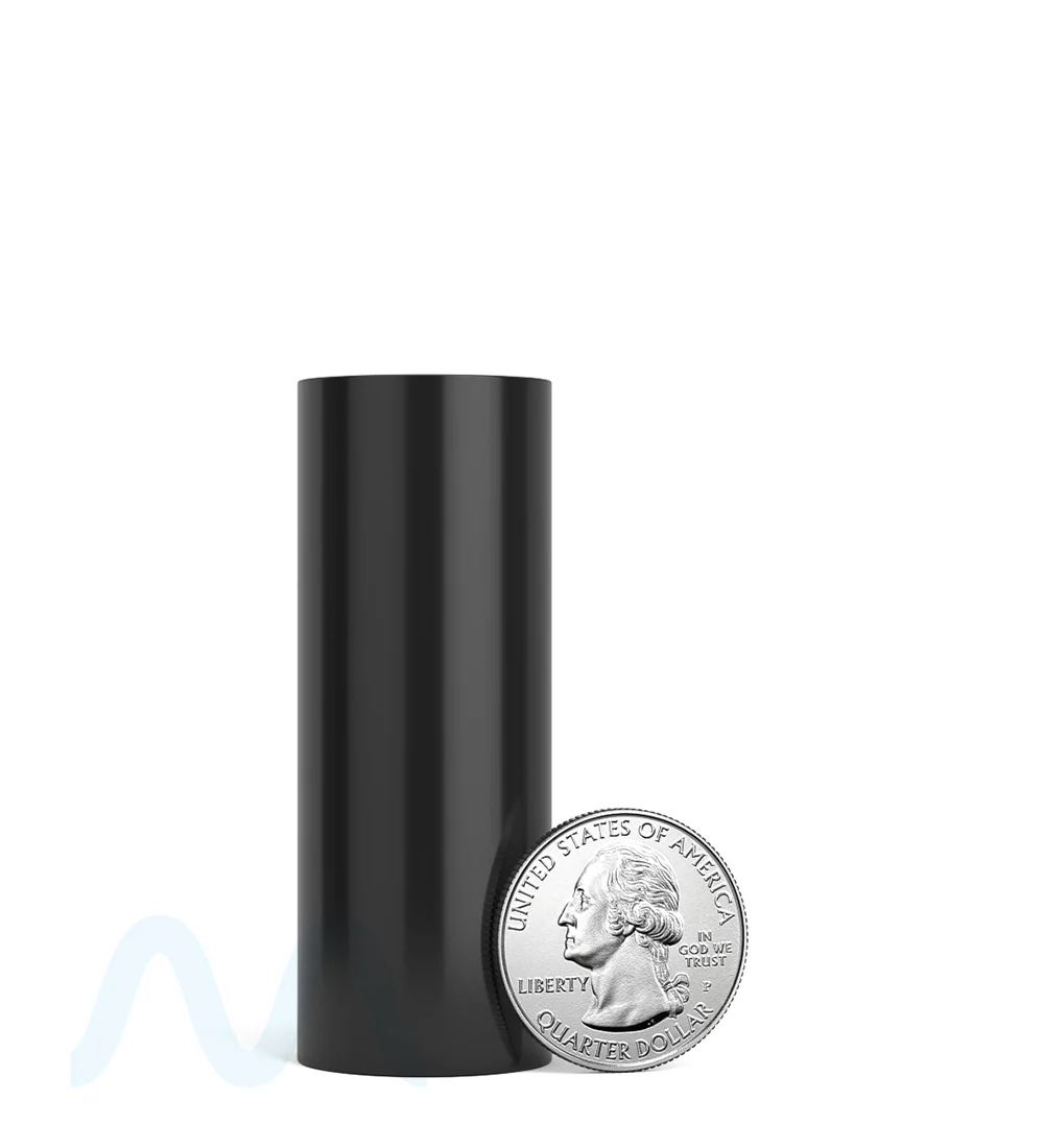 POLLEN GEAR | KAPSŪLA Child Resistant Push Down & Turn Universal Plastic Caps for Vape Tube | 84mm - Black - 1450 Count - Image 6