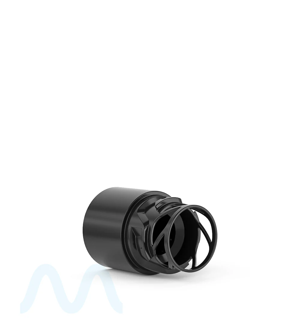 POLLEN GEAR | KAPSŪLA Child Resistant Push Down & Turn Universal Plastic Caps for Vape Tube | 84mm - White - 1450 Count - Image 5