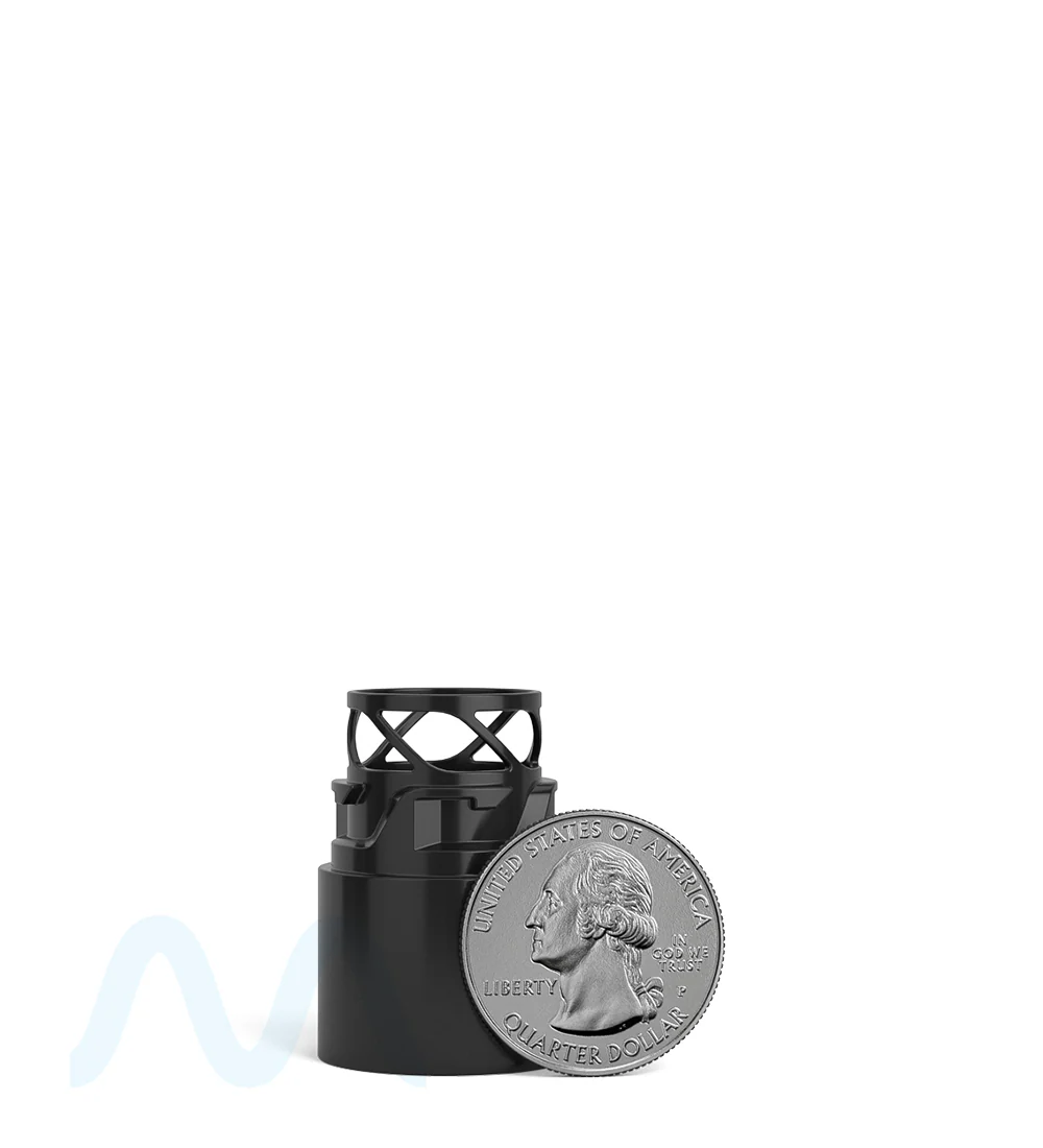 POLLEN GEAR | KAPSŪLA Vape Cartridge Tube Base | 84mm - Black - 1450 Count - Image 5