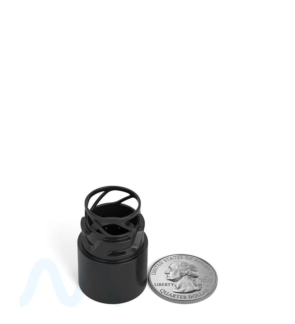 POLLEN GEAR | KAPSŪLA Vape Cartridge Tube Base | 84mm - Black - 1450 Count - Image 6