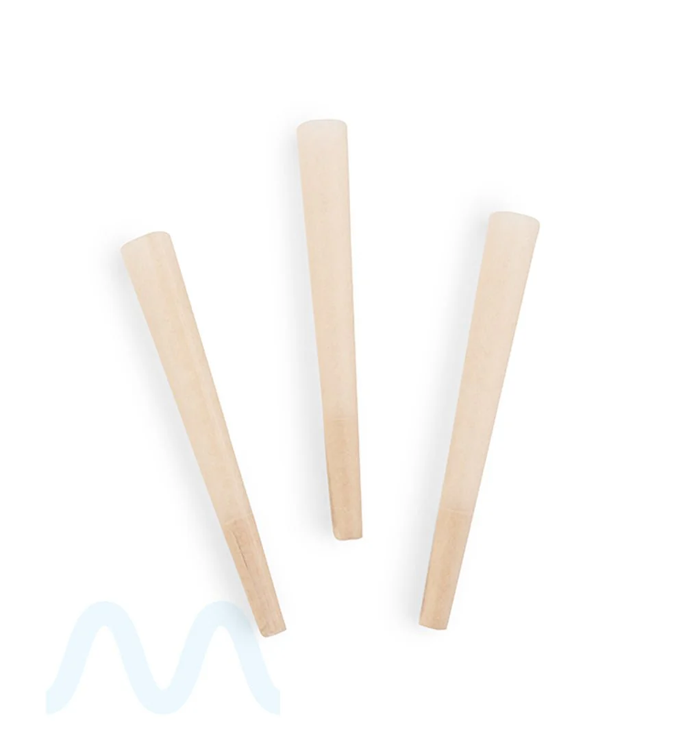 RAW | Classic 1 1/4 Size Pre-Rolled Backrolled Unbranded Cones | 84mm - Unbleached Paper - 1000 Count - Image 3