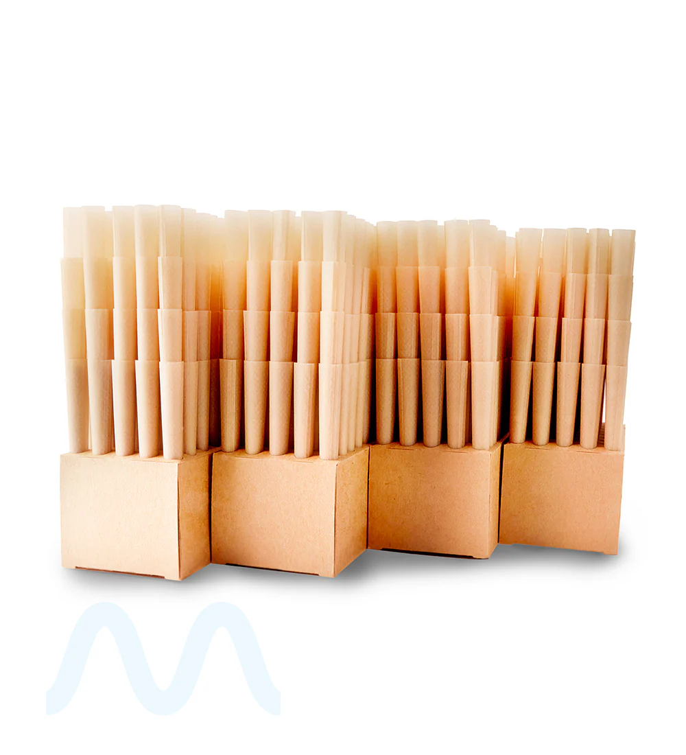 RAW | Classic King Size Pre-Rolled Backrolled Cones | 109mm - Unbleached Paper - 800 Count - Image 5