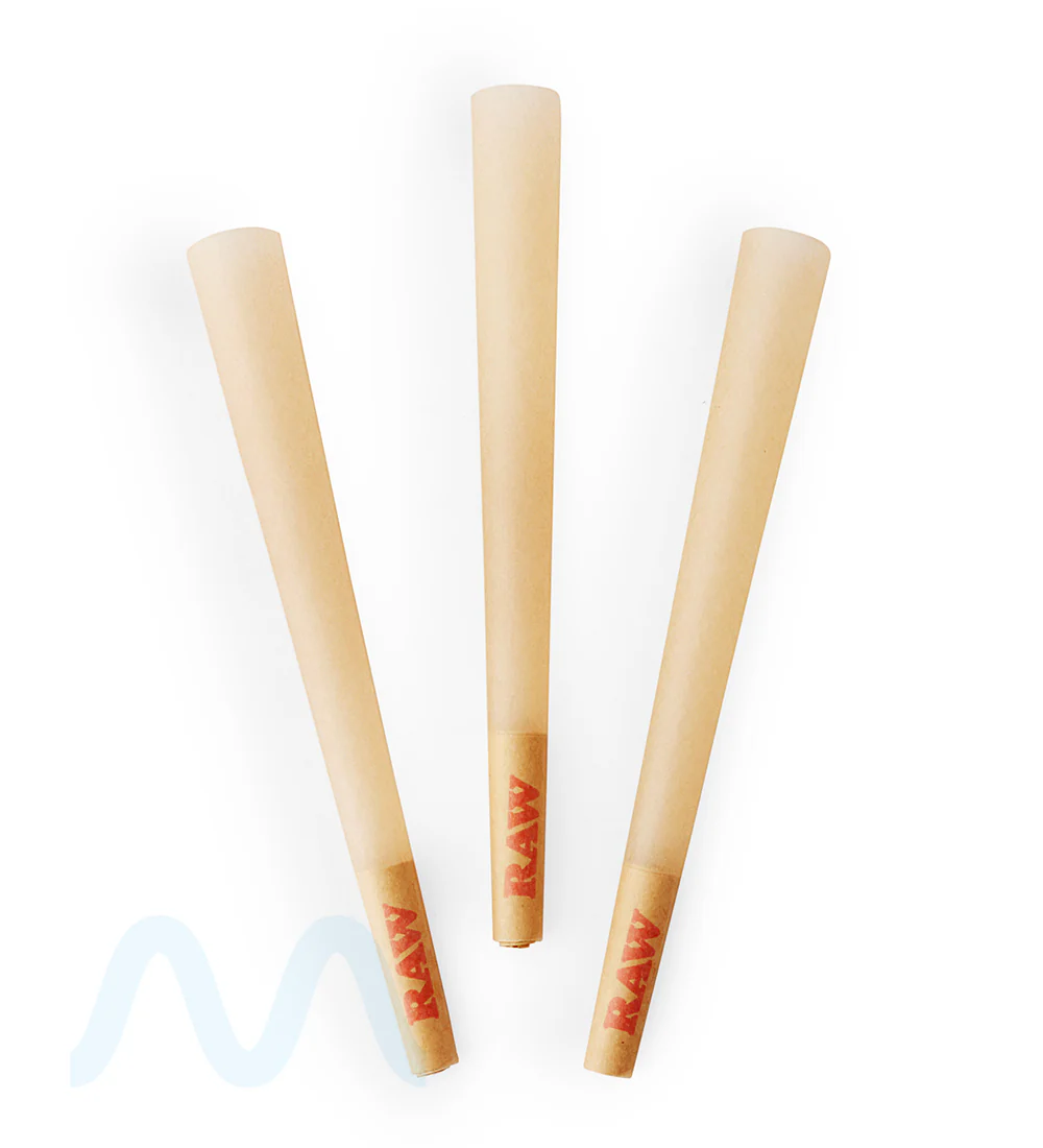RAW | Classic King Size Pre-Rolled Backrolled Cones | 109mm - Unbleached Paper - 800 Count - Image 6