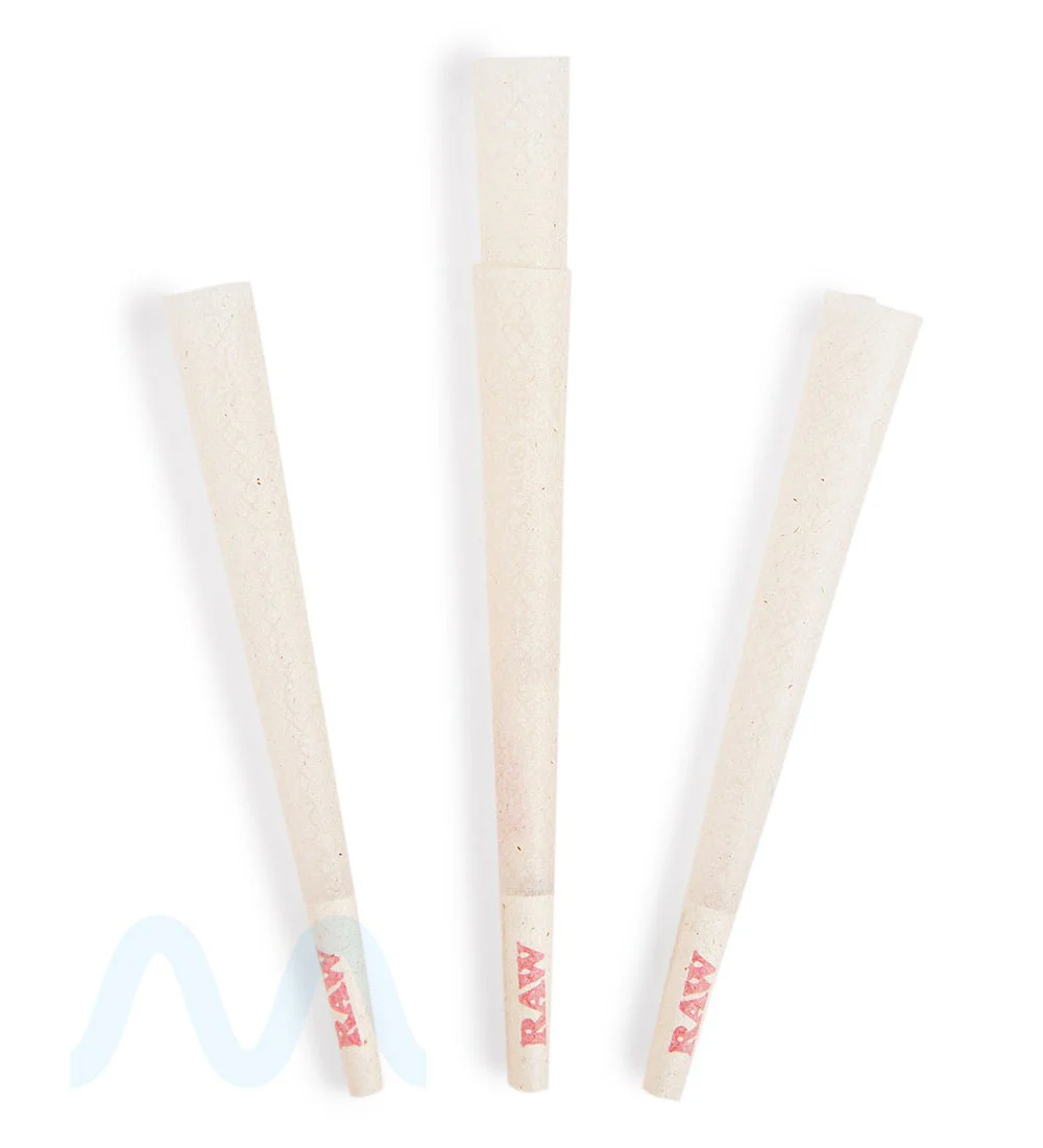 RAW | Organic King Size Pre-Rolled Cones | 109mm - Unbleached Paper - 1400 Count - Image 4