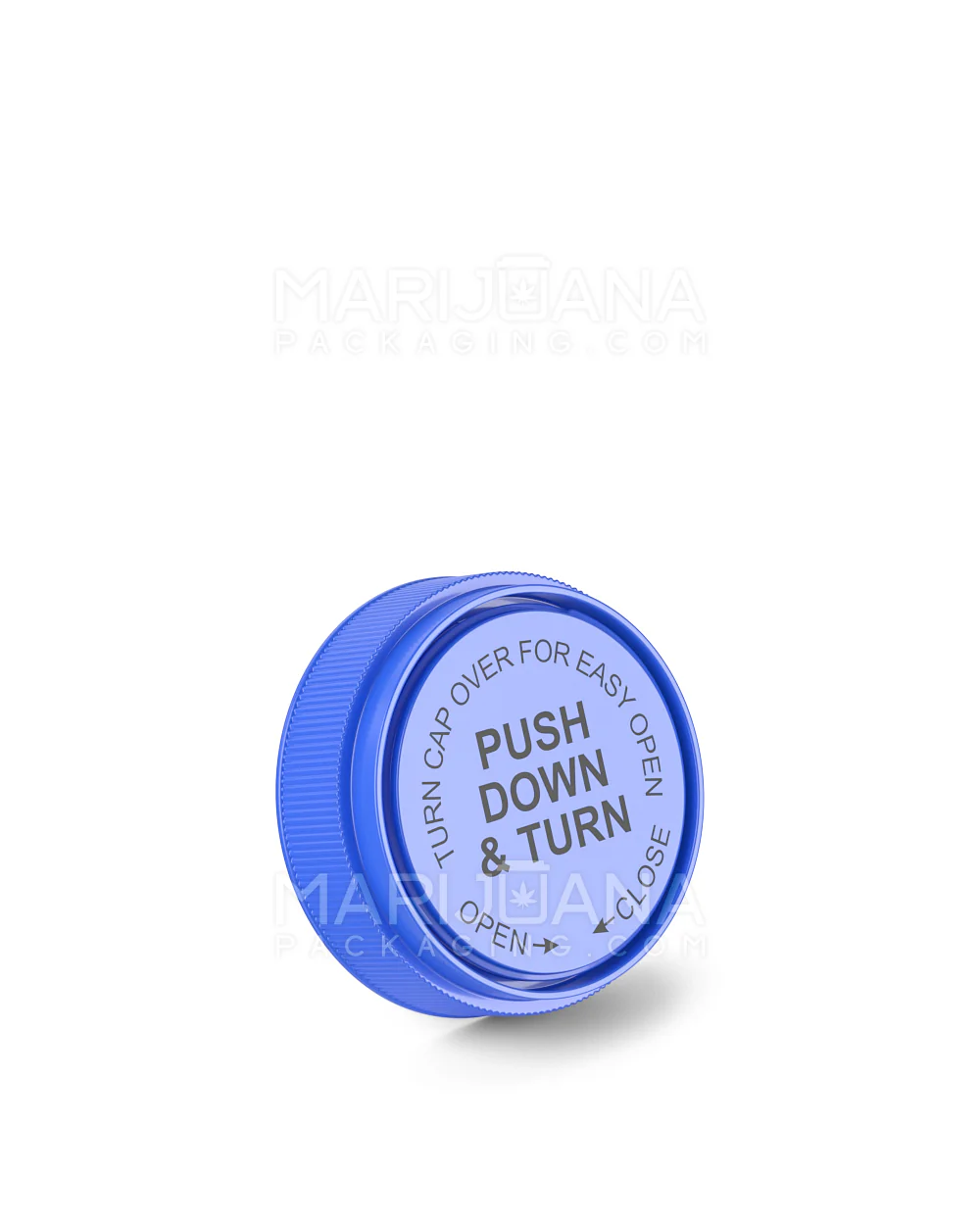 Child Resistant | Opaque Blue Reversible Cap Vials | 60dr - 14g - 100 Count - Image 11