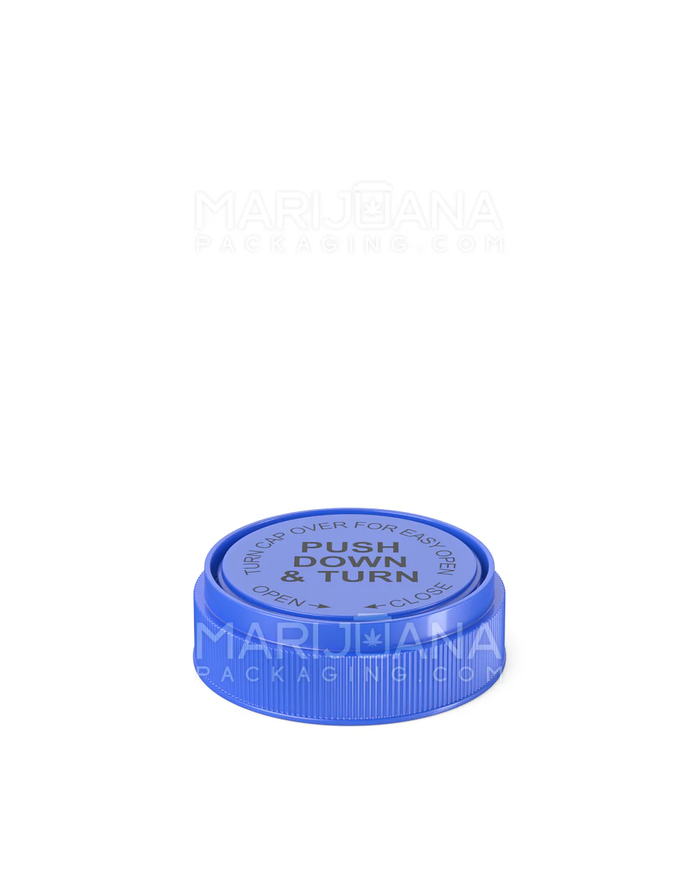 Child Resistant | Opaque Blue Reversible Cap Vials | 60dr - 14g - 100 Count - Image 13