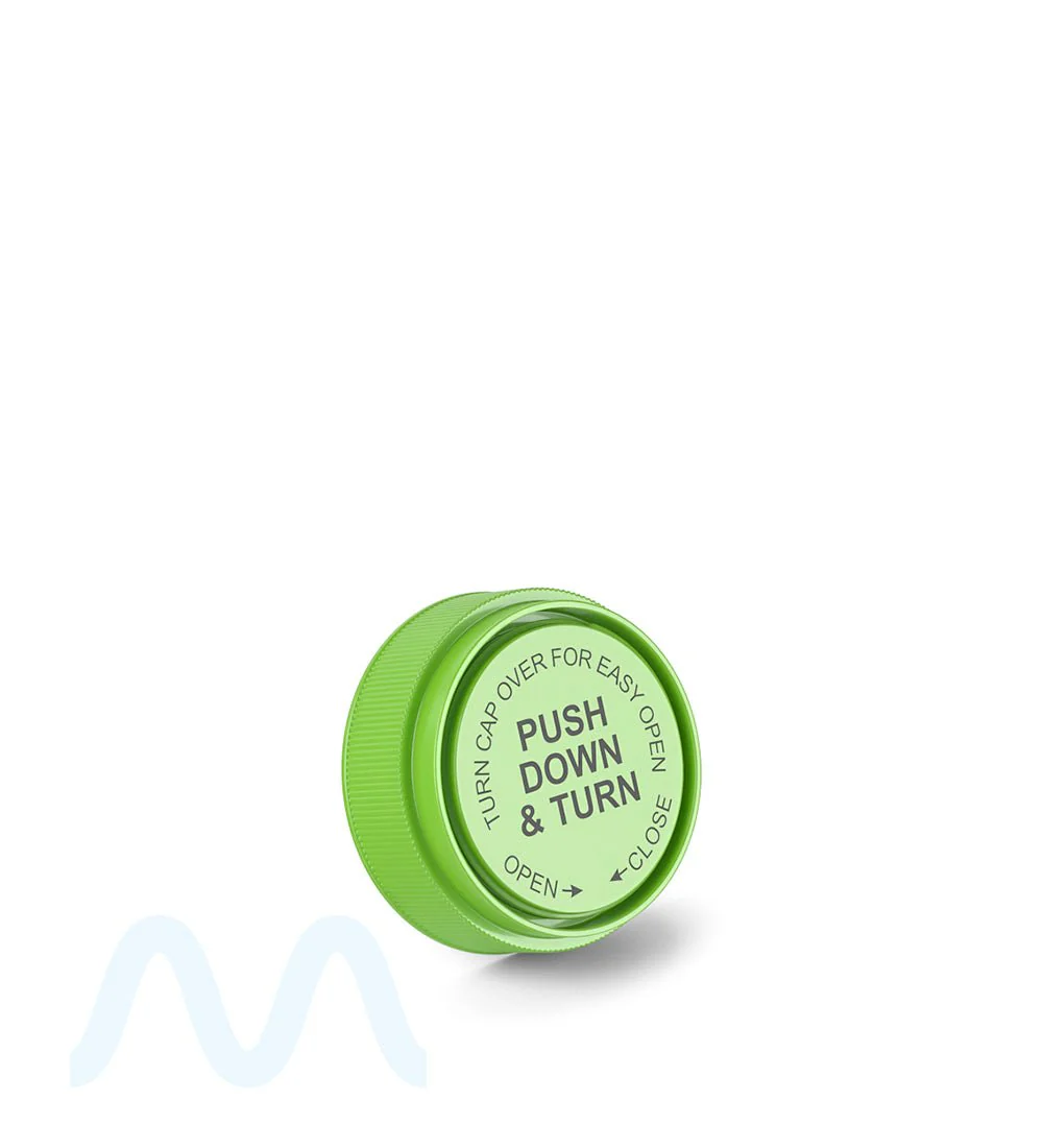Child Resistant | Opaque Green Reversible Cap Vials | 20dr - 3.5g - 240 Count - Image 12