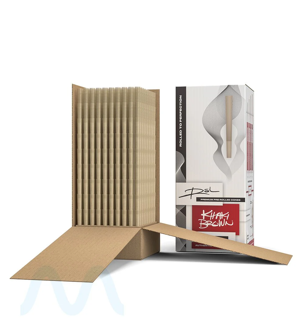 RōL | King Size Pre-Rolled Cones | 109mm - Khaki Brown Paper - 800 Count - Image 5