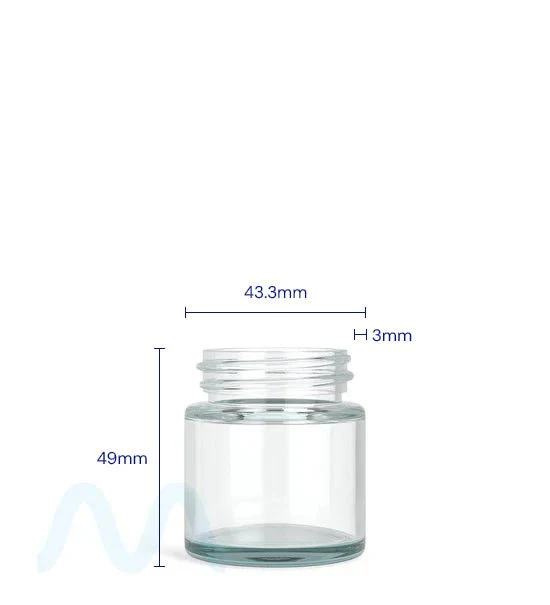 Straight Sided Clear Glass Jars | 38mm - 1oz - 256 Count - Image 6
