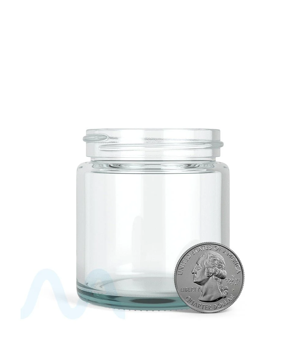 Straight Sided Clear Glass Jars | 50mm - 3oz - 100 Count - Image 4