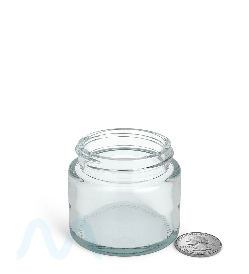 Straight Sided Clear Glass Jars | 53mm - 2.5oz - 32 Count - Image 3