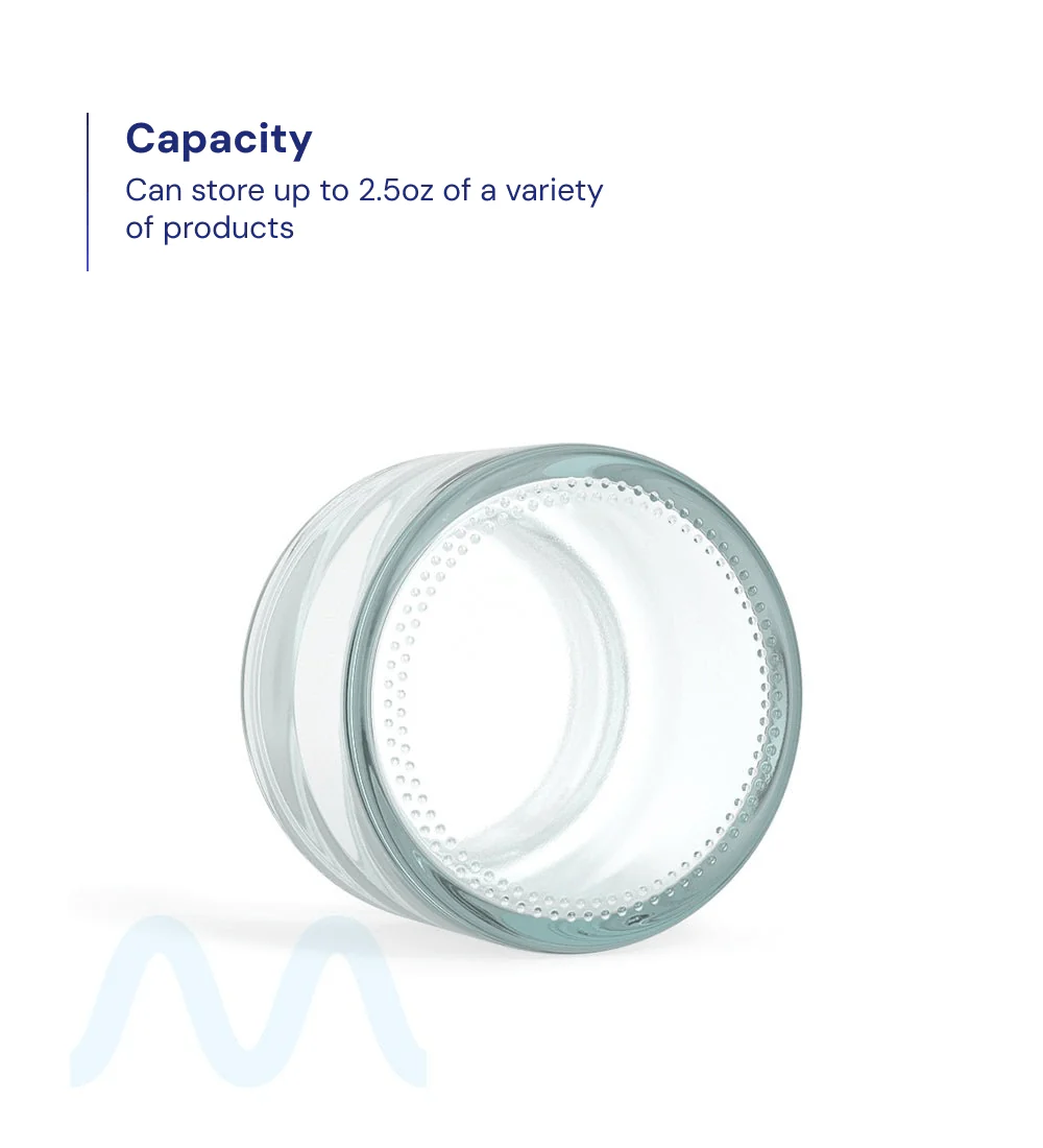Straight Sided Clear Glass Jars | 53mm - 2.5oz - 32 Count - Image 6