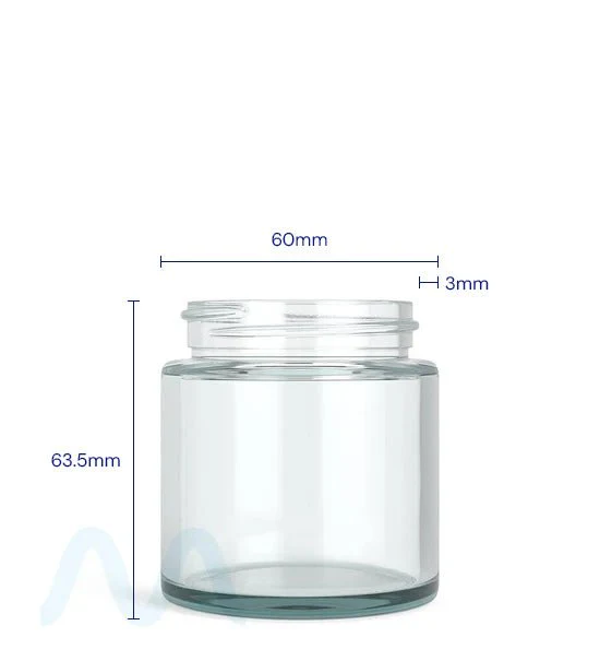 Straight Sided Clear Glass Jars | 53mm - 3.75oz - 32 Count - Image 4