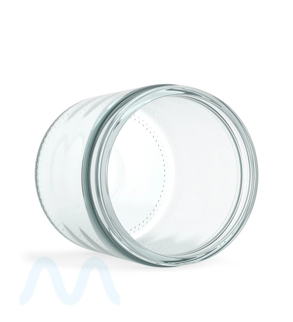 Straight Sided Clear Glass Jars | 89mm - 16oz - 12 Count - Image 3