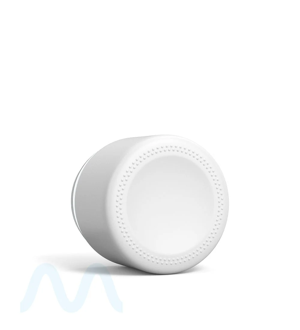 Straight Sided Matte White Glass Jars | 50mm - 2oz - 200 Count - Image 5
