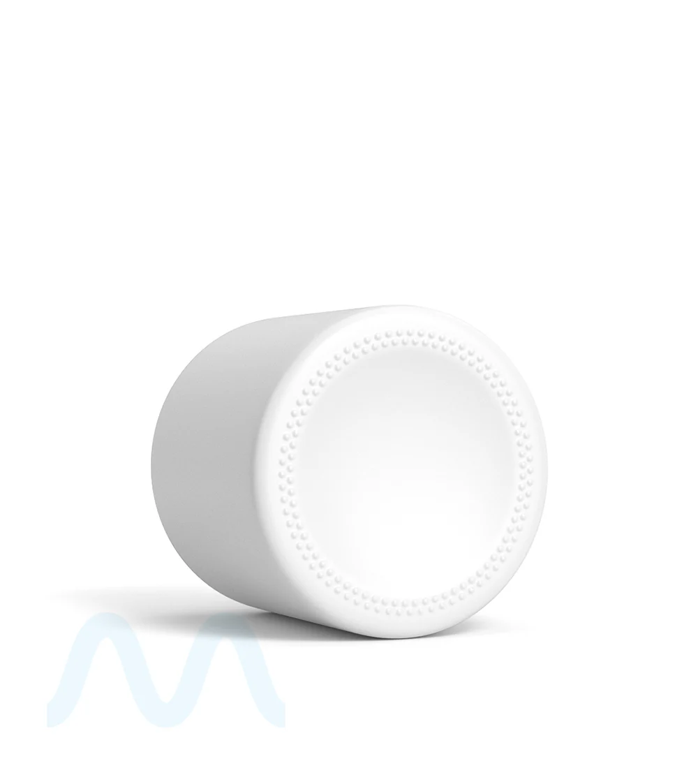Straight Sided Matte White Glass Jars | 50mm - 3oz - 100 Count - Image 5