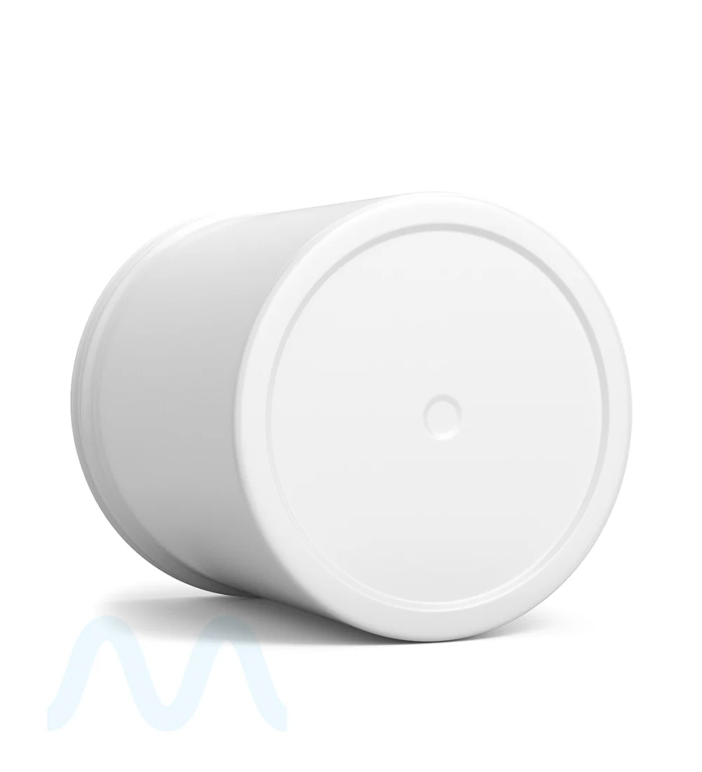 Wide Mouth Straight Sided White Plastic Jars | 89mm - 16oz - 205 Count - Image 4