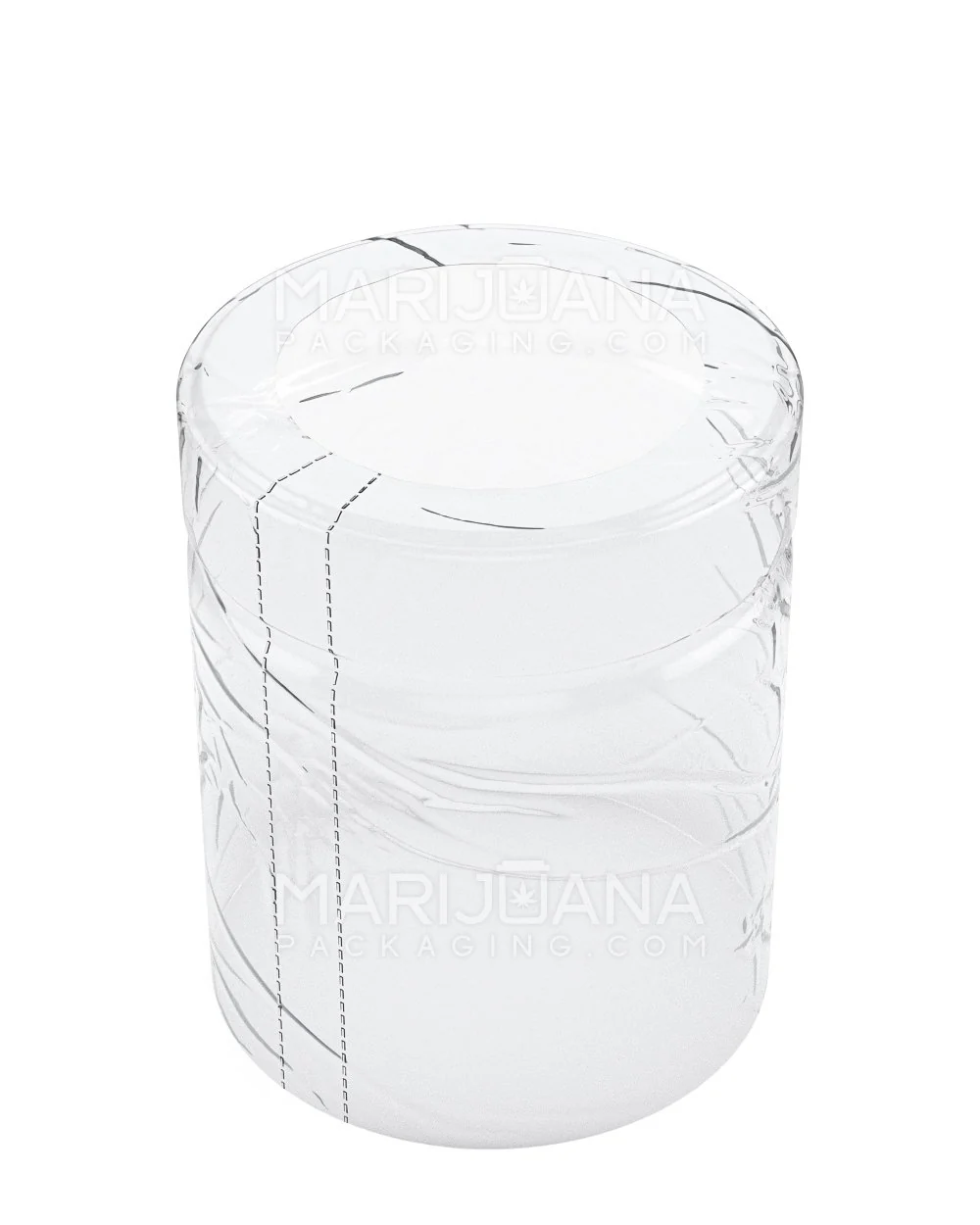 Tamper Evident Heat Seal PETG Shrink Bands | 95mm x 86mm - Clear Plastic - Sample