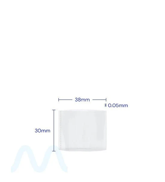 Tamper Evident | Heat Seal PETG Shrink Bands for Tubes | 30mm x 38mm - Clear Plastic - 1000 Count - Image 5