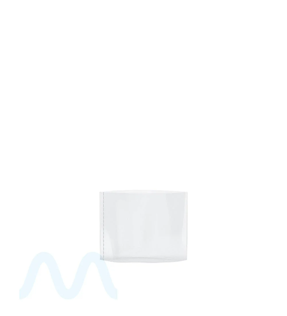 Tamper Evident | Heat Seal PETG Shrink Bands for Tubes | 30mm x 40mm - Clear Plastic - 1000 Count - Image 3