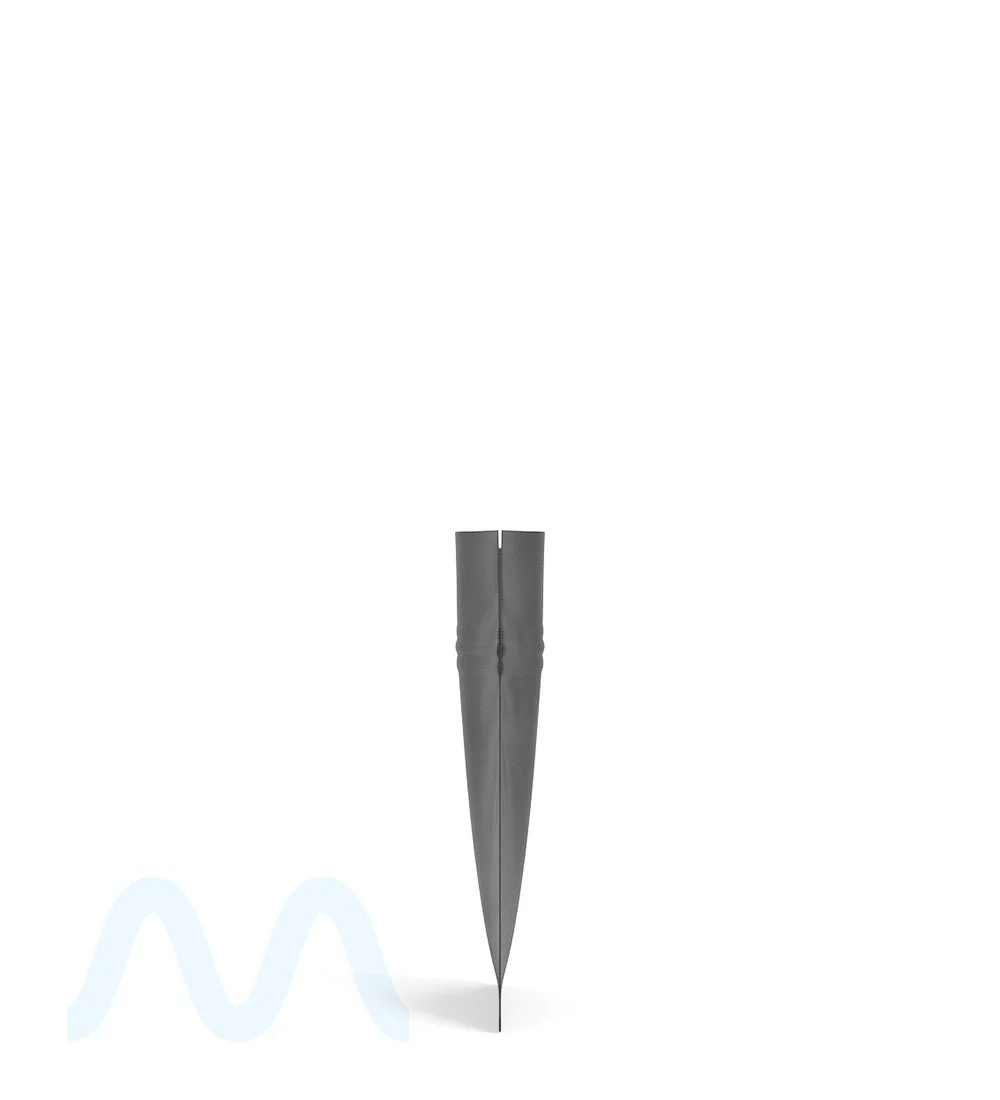 Tamper Evident | Matte Black PCR Mylar Bags (No Tear Notch) | 3in x 4.5in - 1g - 1000 Count - Image 3