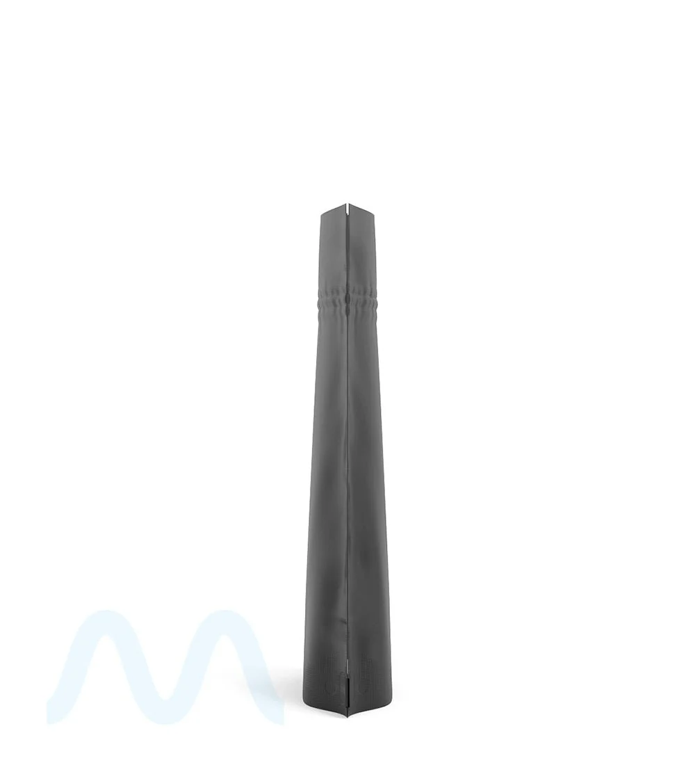 Tamper Evident Matte Black PCR Mylar Bags (No Tear Notch) | 4in x 6.5in - 7g | Sample - Image 3