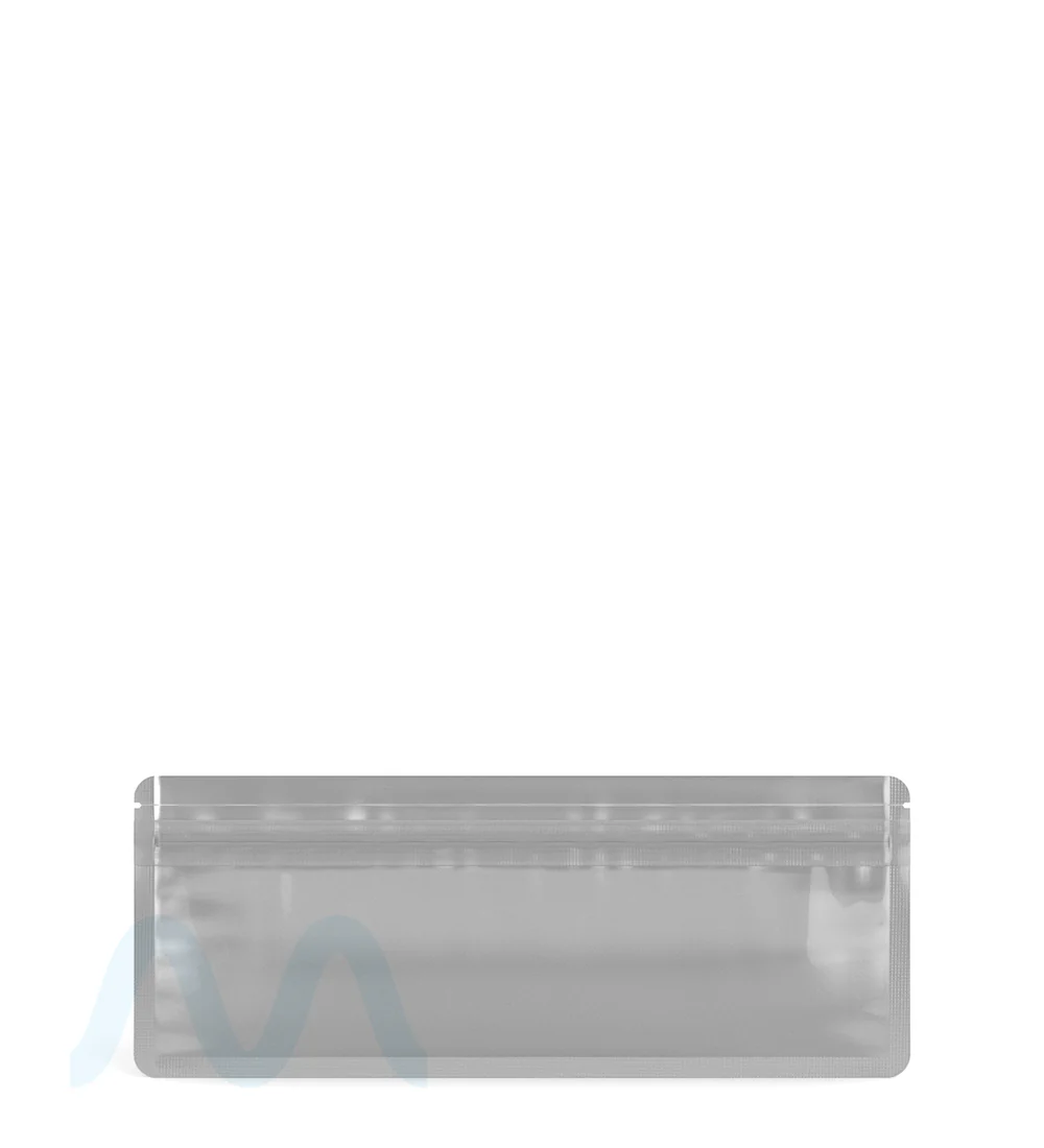 Tamper Evident | Matte Black Vista Mylar Bags for Pre-Roll/Syringe (Tear Notch) | 7in x 2.7in - 2g - 1000 Count - Image 3
