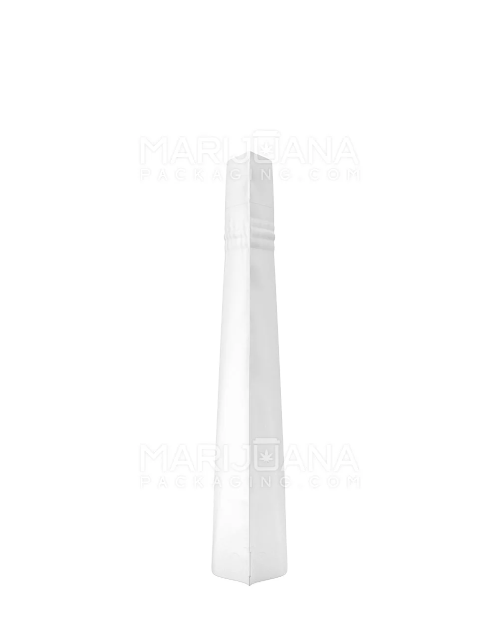 Tamper Evident | Matte White PCR Mylar Bag (Tear Notch) | 5in x 8.1in - 14g - 1000 Count - Image 4