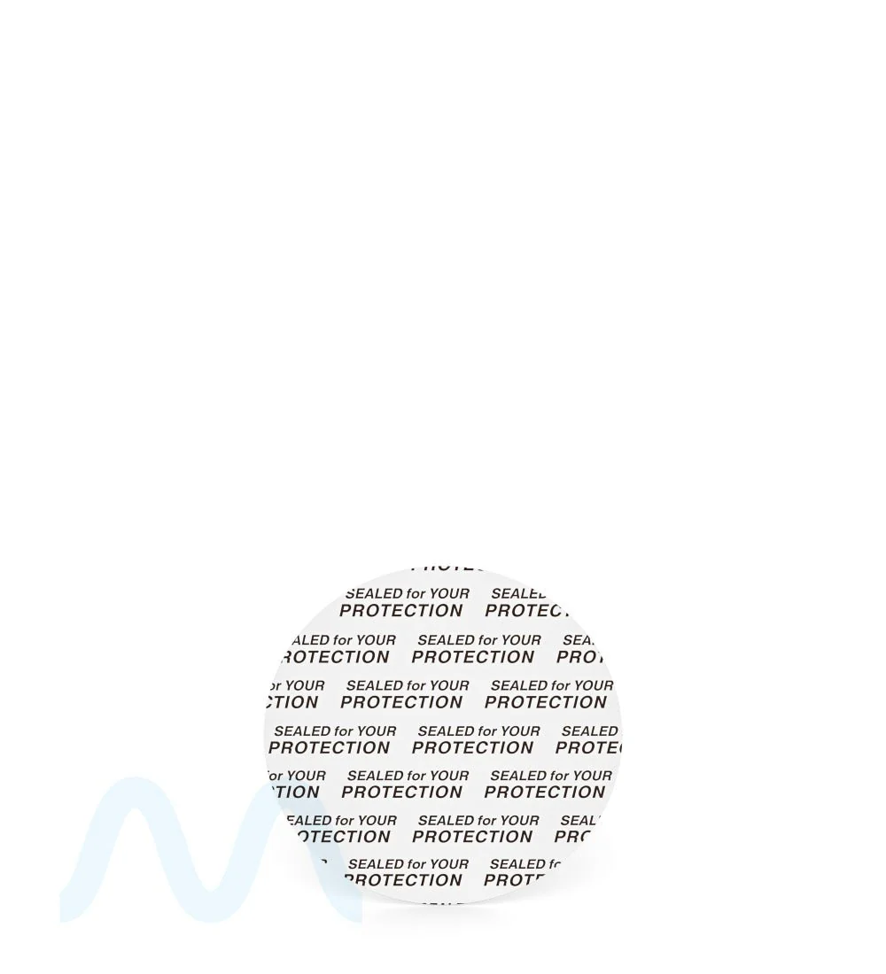 Tamper Evident | Pressure Sensitive Inliners | 44mm - Foam - 1000 Count - Image 2