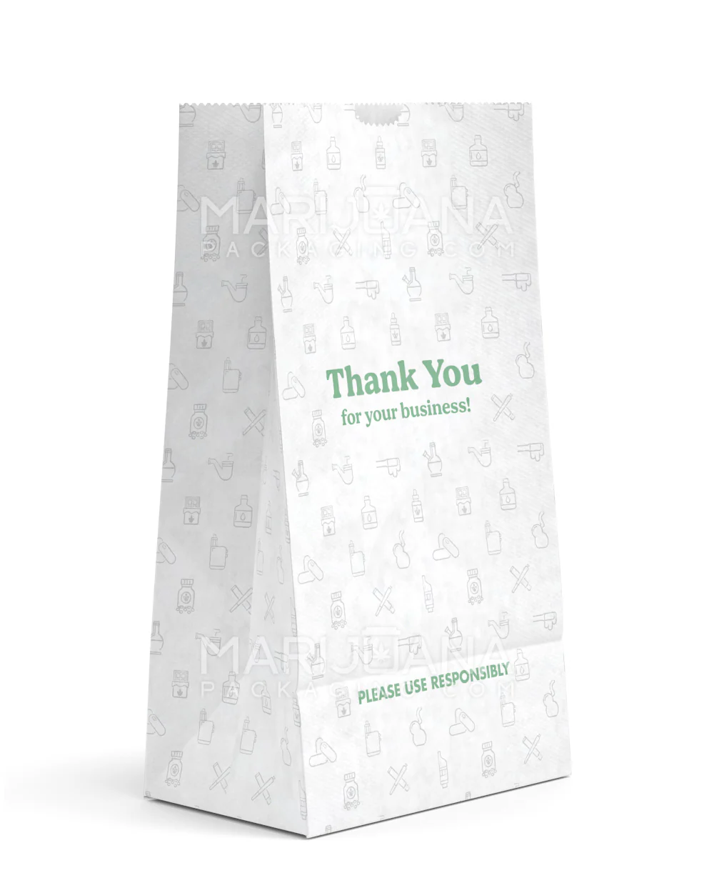 Thank You Bags | X Large - Kraft | Sample