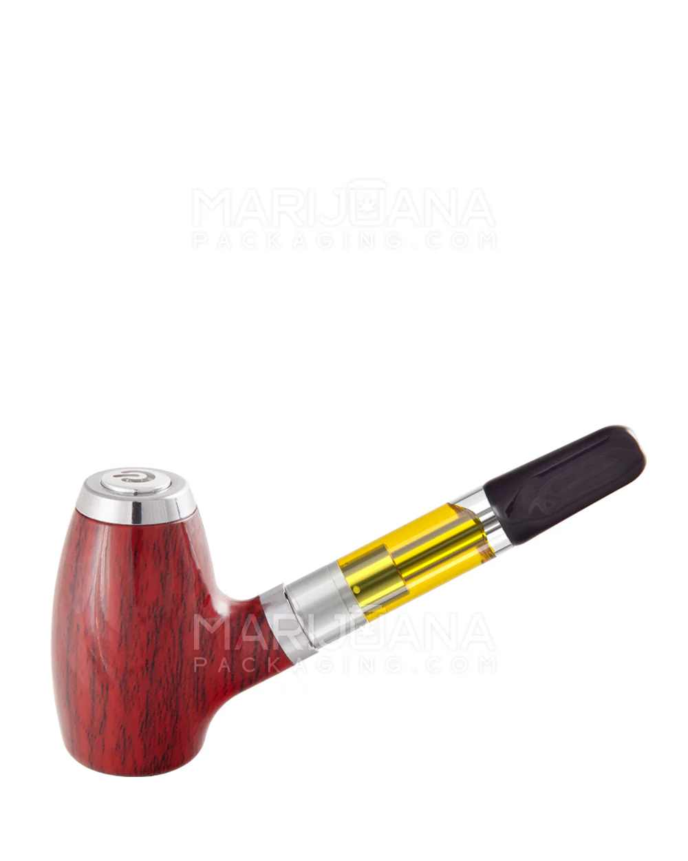 Variable Voltage "Old Man's Pipe" Shaped Vape Cartridge Battery | 900mah - Redwood Wood - 510 Thread - Image 5